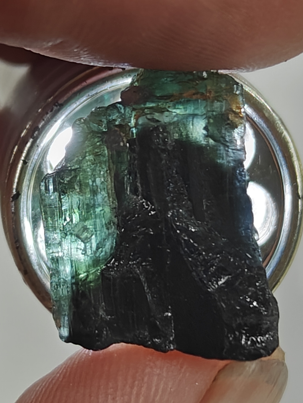 Natural Raw Maine Tourmaline Crystal 6.3 Grams Blues 💙